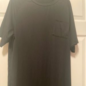 Shein long black T-shirt dress